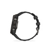 Смарт-годинник Garmin Fenix 8 – 47 mm, AMOLED Sapphire, Carbon Gray DLC Titanium with Black/Pebble Gray Silicone Band