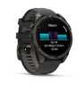 Смарт-годинник Garmin Fenix 8 – 51 mm, AMOLED Sapphire, Carbon Gray DLC Titanium with Black/Pebble Gray Silicone Band