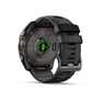 Смарт-годинник Garmin Fenix 8 – 51 mm, AMOLED Sapphire, Carbon Gray DLC Titanium with Black/Pebble Gray Silicone Band