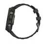 Смарт-годинник Garmin Fenix 8 – 51 mm, AMOLED Sapphire, Carbon Gray DLC Titanium with Black/Pebble Gray Silicone Band