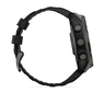Смарт-годинник Garmin Fenix 8 – 51 mm, Solar Sapphire, Carbon Gray DLC Titanium with Black/Pebble Gray Silicone Band