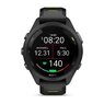 Смарт-годинник Garmin Forerunner 265S Black Bezel and Case with Black/Amp Yellow Silicone Band