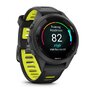 Смарт-годинник Garmin Forerunner 265S Black Bezel and Case with Black/Amp Yellow Silicone Band