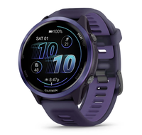 Смарт-годинник Garmin Forerunner 570 - 47mm Indigo Aluminum with Translucent Imperial Purple/Indigo Band