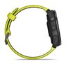 Смарт-годинник Garmin Forerunner 965 Carbon Gray DLC Titanium Bezel with Black Case and Amp Yellow/Black Silicone Band