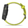 Смарт-годинник Garmin Forerunner 965 Carbon Gray DLC Titanium Bezel with Black Case and Amp Yellow/Black Silicone Band