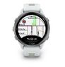 Смарт-годинник Garmin Forerunner 970 Titanium with Whitestone Case and Whitestone/Translucent Amp Yellow Band