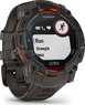 Смарт-годинник Garmin Instinct 3 – 50 mm, Solar Black with Charcoal Band