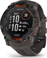 Смарт-годинник Garmin Instinct 3 – 50 mm, Solar Black with Charcoal Band