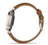 Смарт-годинник Garmin Lily 2 Classic Cream Gold with Tan Leather Band