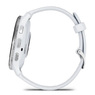 Смарт-годинник Garmin Venu 3 Silver Stainless Steel Bezel with Whitestone Case and Silicone Band