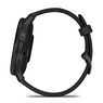 Смарт-годинник Garmin Venu 3 Slate Stainless Steel Bezel with Black Case and Silicone Band
