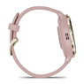 Смарт-годинник Garmin Venu 3S Soft Gold Stainless Steel Bezel with Dust Rose Case and Silicone Band