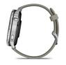 Смарт-годинник Garmin Venu 4 45 mm Silver with Silver Gray Silicone Band