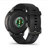 Смарт-годинник Garmin Venu 4 45 mm Slate with Black Silicone Band