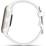 Смарт-годинник Garmin Venu Sq 2 Cream Gold Aluminum Bezel with White Case and Silicone Band