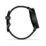 Смарт-годинник Garmin Vivomove Trend Slate Stainless Steel Bezel with Black Case and Silicone Band