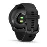 Смарт-годинник Garmin Vivomove Trend Slate Stainless Steel Bezel with Black Case and Silicone Band