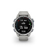 Спортивний годинник Garmin Descent Mk3 – 43 mm Stainless Steel with Fog Gray Silicone Band