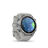 Спортивний годинник Garmin Descent Mk3 – 43 mm Stainless Steel with Fog Gray Silicone Band