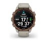 Спортивний годинник Garmin Descent Mk3i – 43 mm Bronze PVD Titanium with French Gray Silicone Band and Descent T2 Transceiver