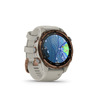Спортивний годинник Garmin Descent Mk3i – 43 mm Bronze PVD Titanium with French Gray Silicone Band