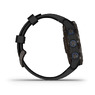 Спортивний годинник Garmin Descent Mk3i – 51 mm Carbon Gray DLC Titanium with Black Silicone Band and Descent T2 Transceiver