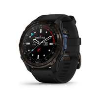Спортивний годинник Garmin Descent Mk3i – 51 mm Carbon Gray DLC Titanium with Black Silicone Band