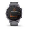 Спортивные часы Garmin Fenix 6S - Pro Solar Edition Amethyst Steel with Shale Gray Band