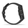 Спортивные часы Garmin Fenix 7 Sapphire Solar Black DLC Titanium with Black Band