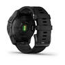 Спортивные часы Garmin Fenix 7 Sapphire Solar Black DLC Titanium with Black Band