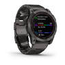 Спортивные часы Garmin Fenix 7X Sapphire Solar Carbon Grey DLC Titanium with Carbon Grey DLC Vented Titanium Band