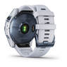 Спортивные часы Garmin Fenix 7X Sapphire Solar Mineral Blue DLC Titanium with Whitestone Band