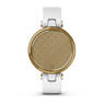 Спортивные часы Garmin Lily Classic Light Gold Bezel with White Case and Italian Leather Band