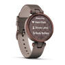 Спортивные часы Garmin Lily Classic Dark Bronze Bezel with Paloma Case and Italian Leather Band
