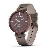 Спортивные часы Garmin Lily Classic Dark Bronze Bezel with Paloma Case and Italian Leather Band