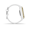 Спортивные часы Garmin Venu Sq Light Gold Aluminum Bezel with White Case and Silicone Band