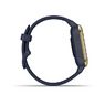 Спортивные часы Garmin Venu Sq Music Edition Light Gold Aluminum Bezel with Navy Case and Silicone Band