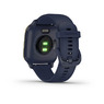 Спортивные часы Garmin Venu Sq Music Edition Light Gold Aluminum Bezel with Navy Case and Silicone Band