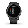 Спортивные часы Garmin vivoactive 4 Slate Stainless Steel Bezel with Black Case and Silicone Band