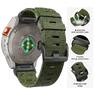 Тканинний ремінець QuickFit 26 для Garmin tactix, fenix 5X/6X/7X, quatix, D2, Foretrex, Descent, тактичний оливковий
