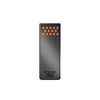 Зовнішній зарядний пристрій Power Bank Nitecore CARBO 20 (LED дисплей, QC 3.0, 20000mAh), чорно-помаранчевий